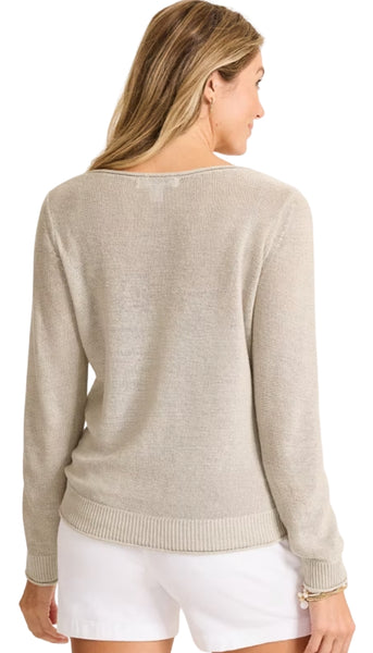 Cedar Linen Bateau Neck