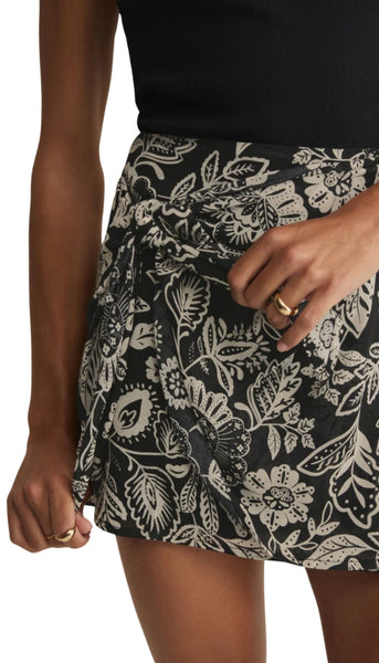 Lorna Luz Floral Mini Skirt