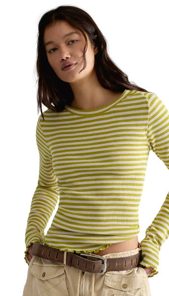 Easy Does It Striped Tee