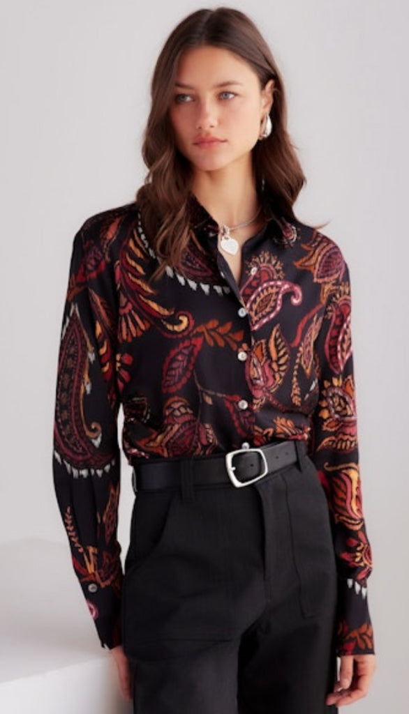 Tawnie Side Pleat Shirt