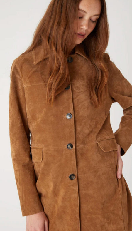 Velvet Puffer Jacket With Faux Fur