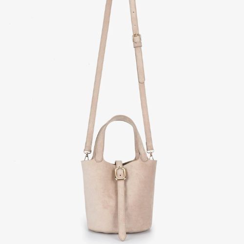 Joya Bucket Mini Faux Suede