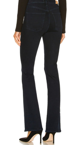 Lilah-High Rise Bootcut - Bluefin