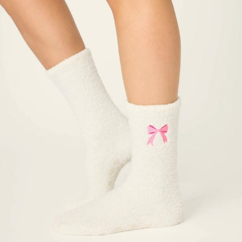 Cozy Crew with Grippers-Bow