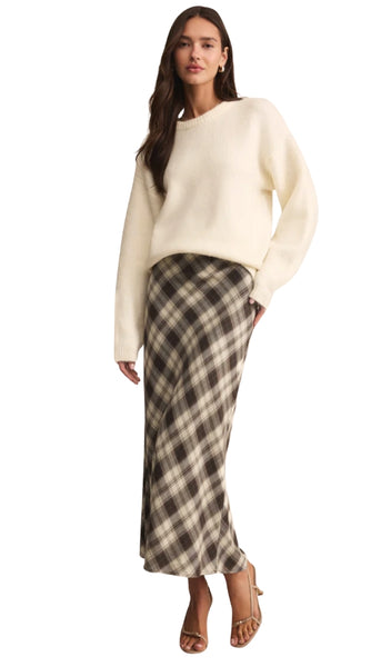 Europa Plaid Mdii Skirt