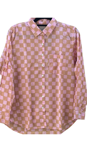 Good Boyfriend Shirt Checkerboard