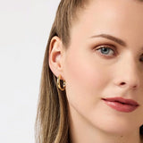 Giulia Large Gold Hoop Earrings