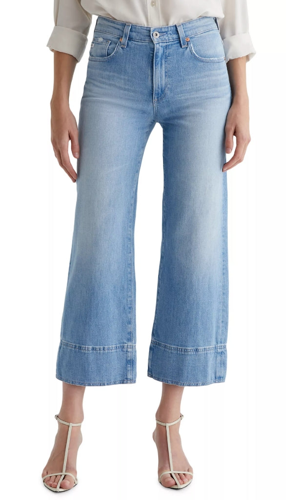 Sage Wide Leg Crop-Mid Rise - Dana Point