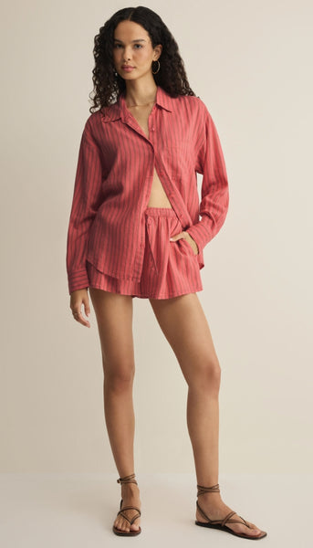 The Perfect Striped Button Up