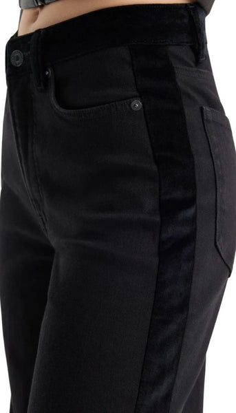 Good Waist Palazzo Jeans - Black