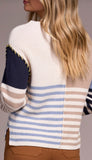 Long Sleeve Boat Neck Sweater