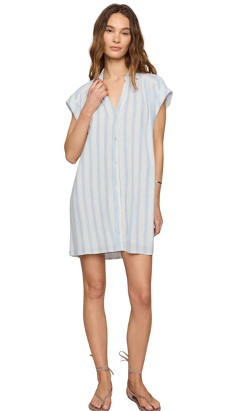Shellbound Striped Dress