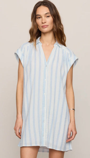 Shellbound Striped Dress