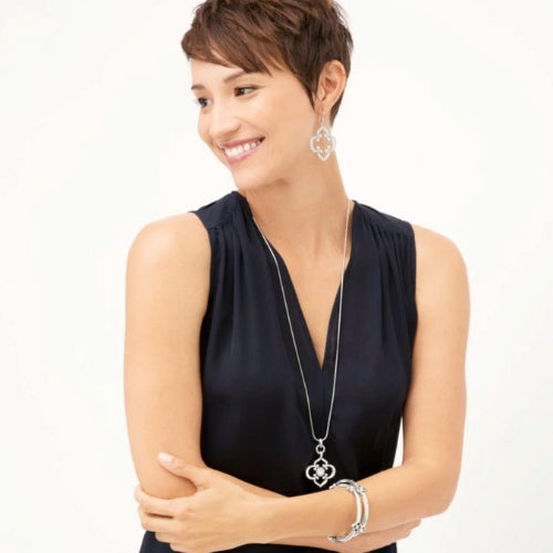 Toledo Statement French Wire Earrings