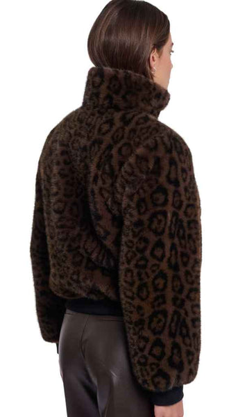 Faux Fur Leather Trim