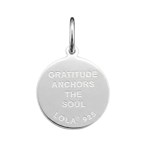 Medium Pendant-Gratitude Anchor, Mix