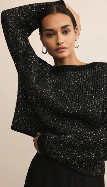 Gleam Sequin Sweater
