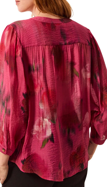 Dolman Sleeve Wide Blouse