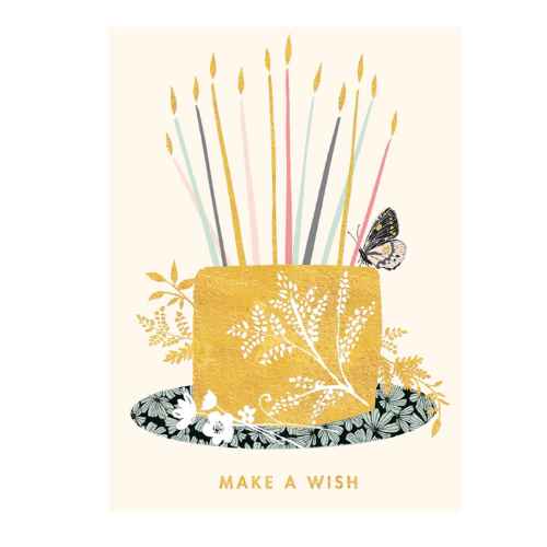 Cake And Candles Birthday