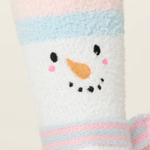 Cozy Crew with Grippers-Snowman