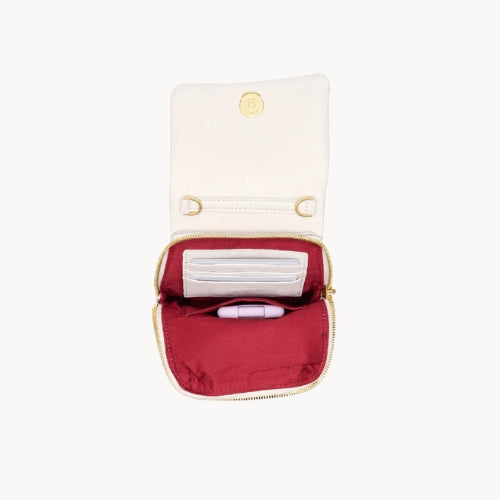 Vip Mobile-Calla Lily White Bag