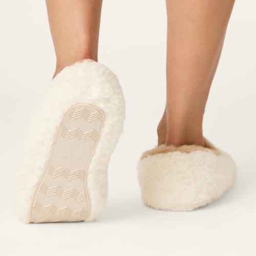 Leopard Face Faux Fur Slip On