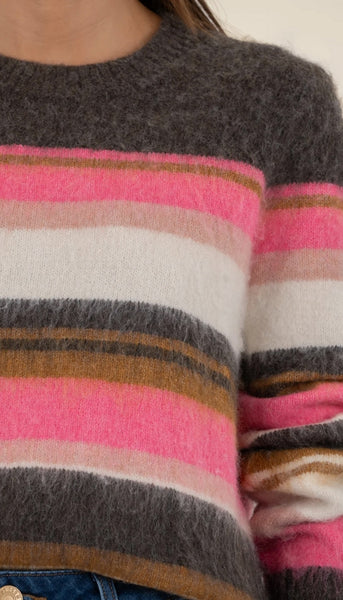 Elvira Striped Pullover