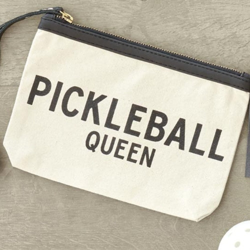 Canvas Pouch-Pickleball Queen