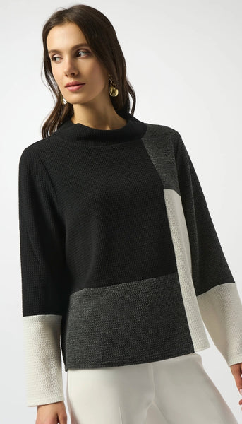 Colour-Block Boxy Top