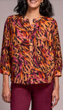 Dolman Sleeve Wide Blouse