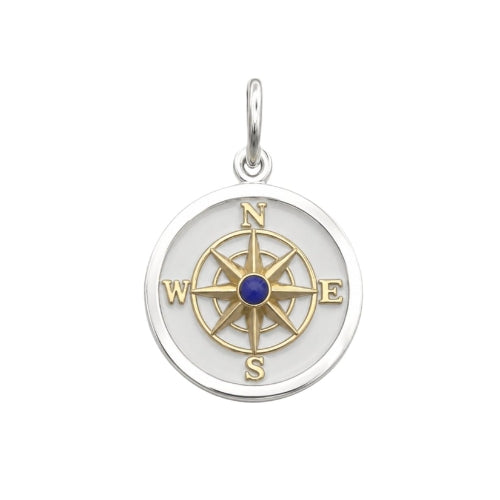 Small Pendant-True North Compass, Mix