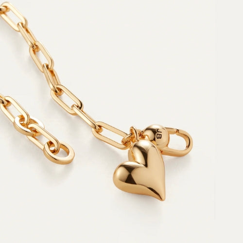 Puffy Heart Bracelet