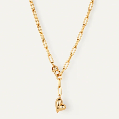 Puffy Heart Necklace