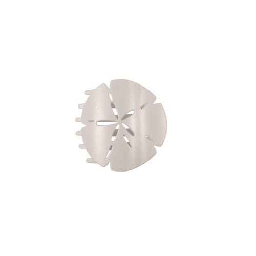 Tiny flat shape hair clip-Sand Dollar