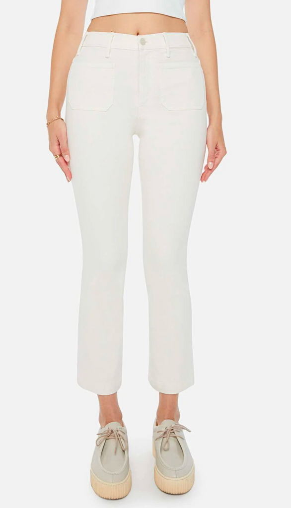 The Hustler Patch Pocket Flood - Cream Puffs