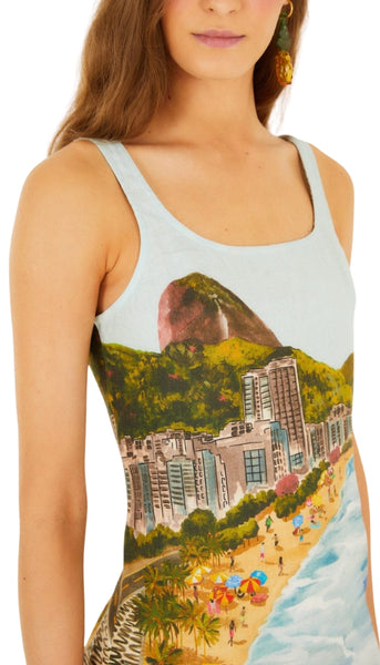 Copacabana Beach Mini Dress