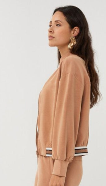 Modal Cardigan Bomber