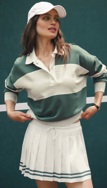 Study Break Polo Sweatshirt