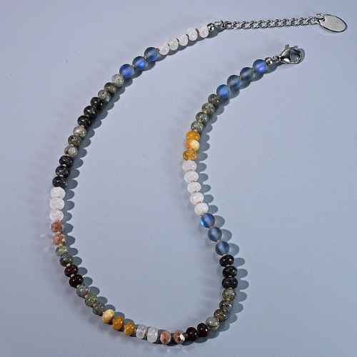 Tropical Earth Stone Necklace