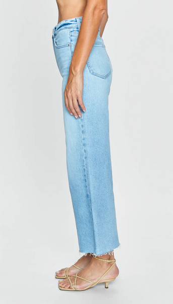 Lana Crop High Rise Ultra Wide - Blase