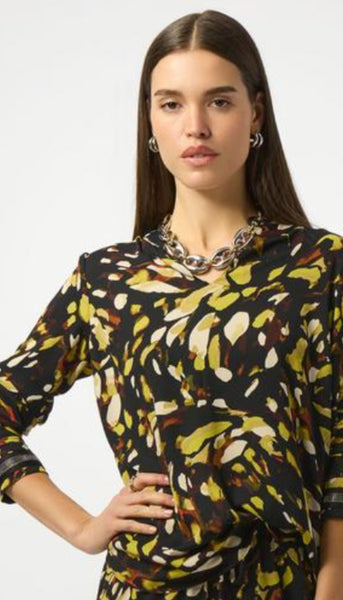 Animal Print Straight Top