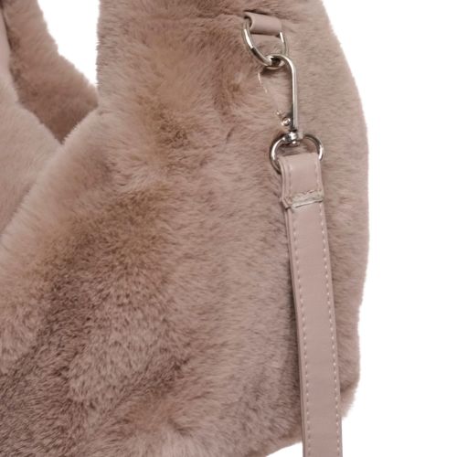Small Faux Fur Crossbody Bag