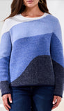 Crew Neck Jacquard Sweater