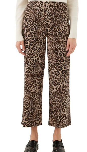 Cropped Wide Leg Pants