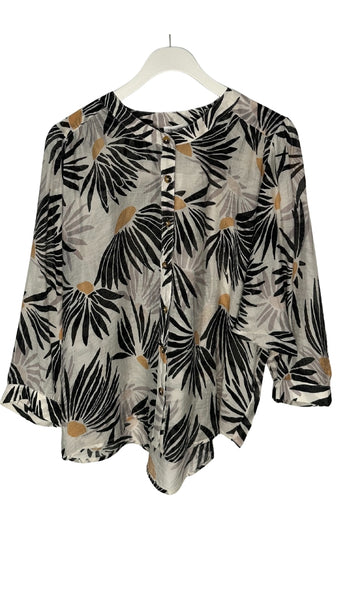 Dolman Sleeve Wide Blouse