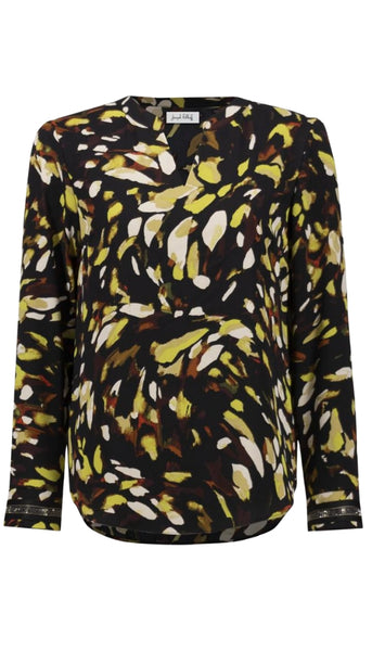 Animal Print Straight Top