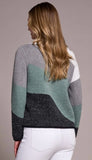 Crew Neck Jacquard Sweater