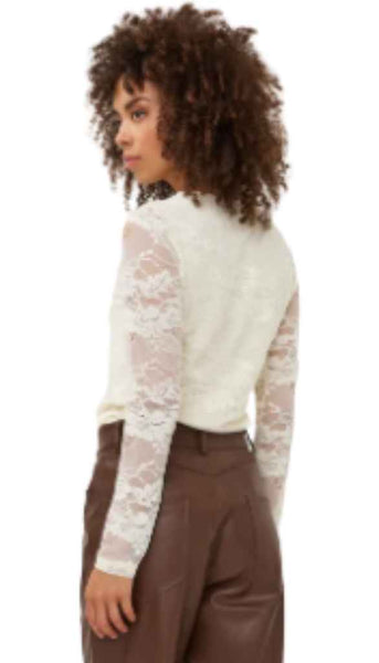 Long Sleeve Lace Top