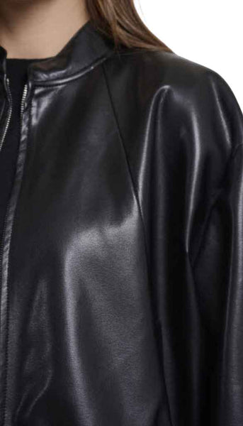 Blouson Jacket With Zip Closure