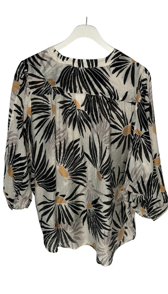 Dolman Sleeve Wide Blouse